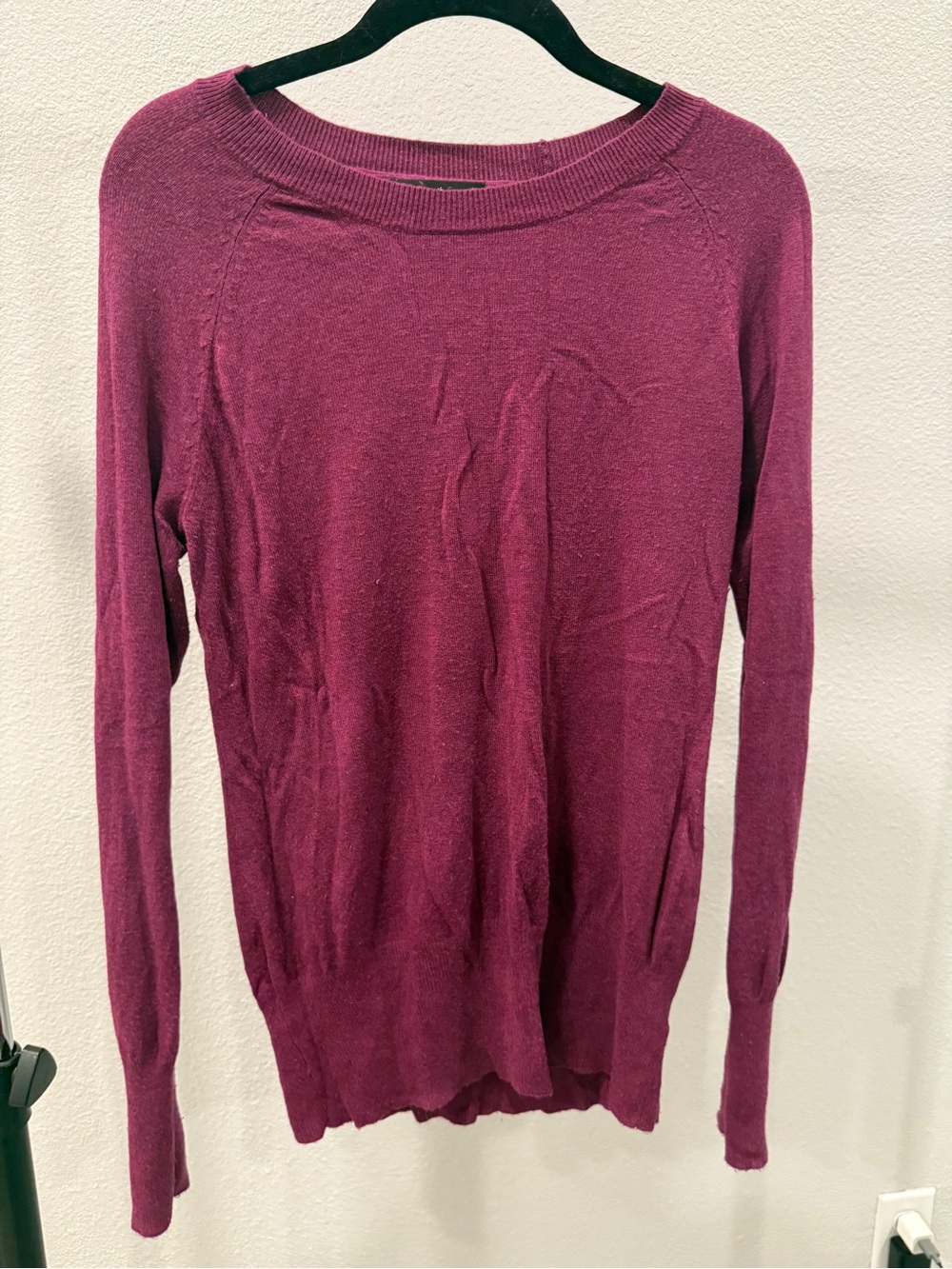 Mossimo Supply Co. Women's Long Sleeve Sweater - Plum